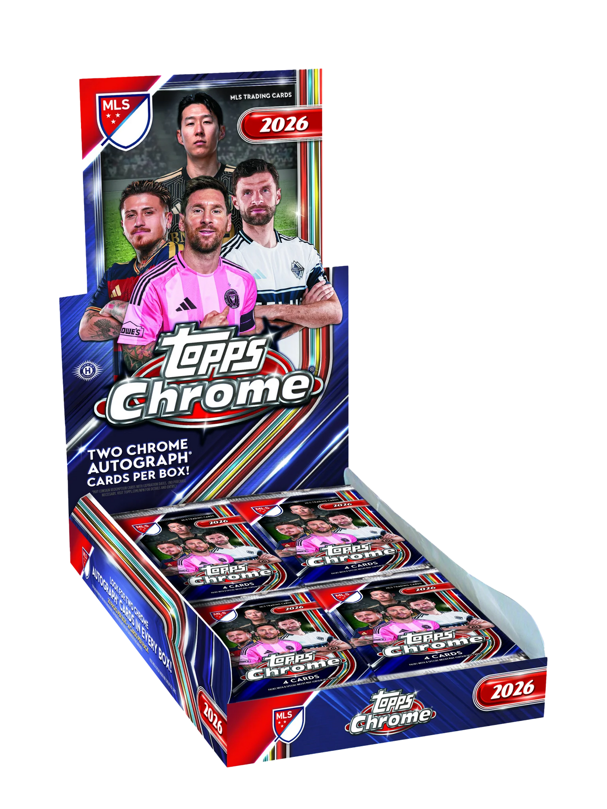 Topps Chrome MLS Hobby Box 2026 - 1 Box BREAK #1
