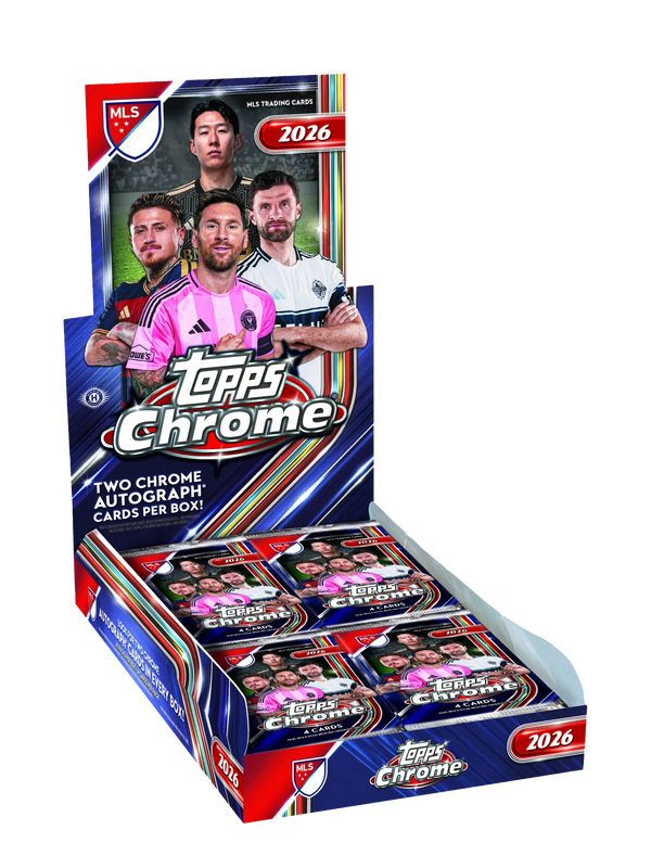 Topps Chrome MLS Hobby Box 2026 - 1 Box BREAK #1