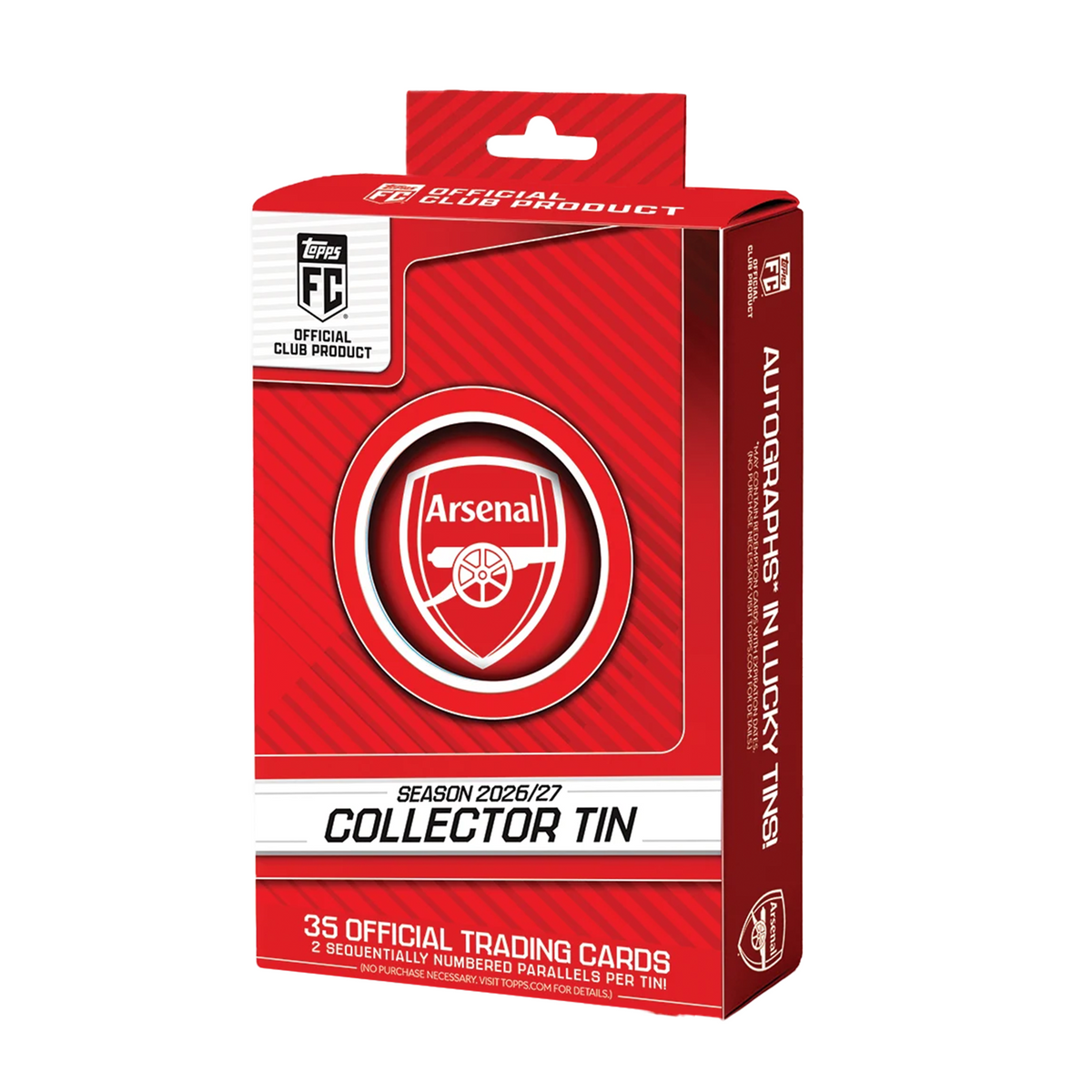 Topps Collector Tin Arsenal 2026/27