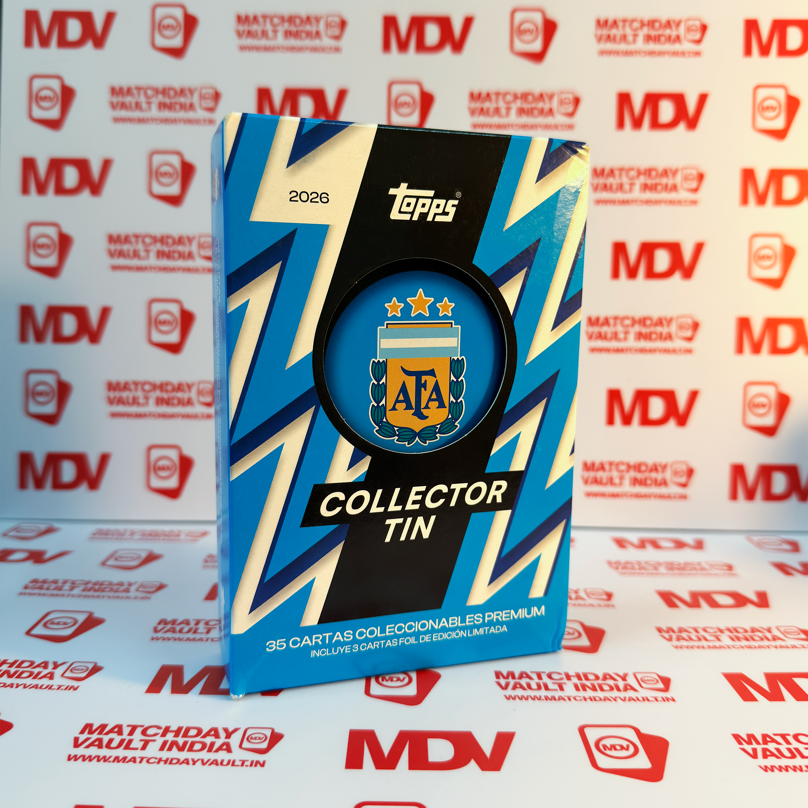 Topps 2026 Argentina Collector Tin (Sealed Box)