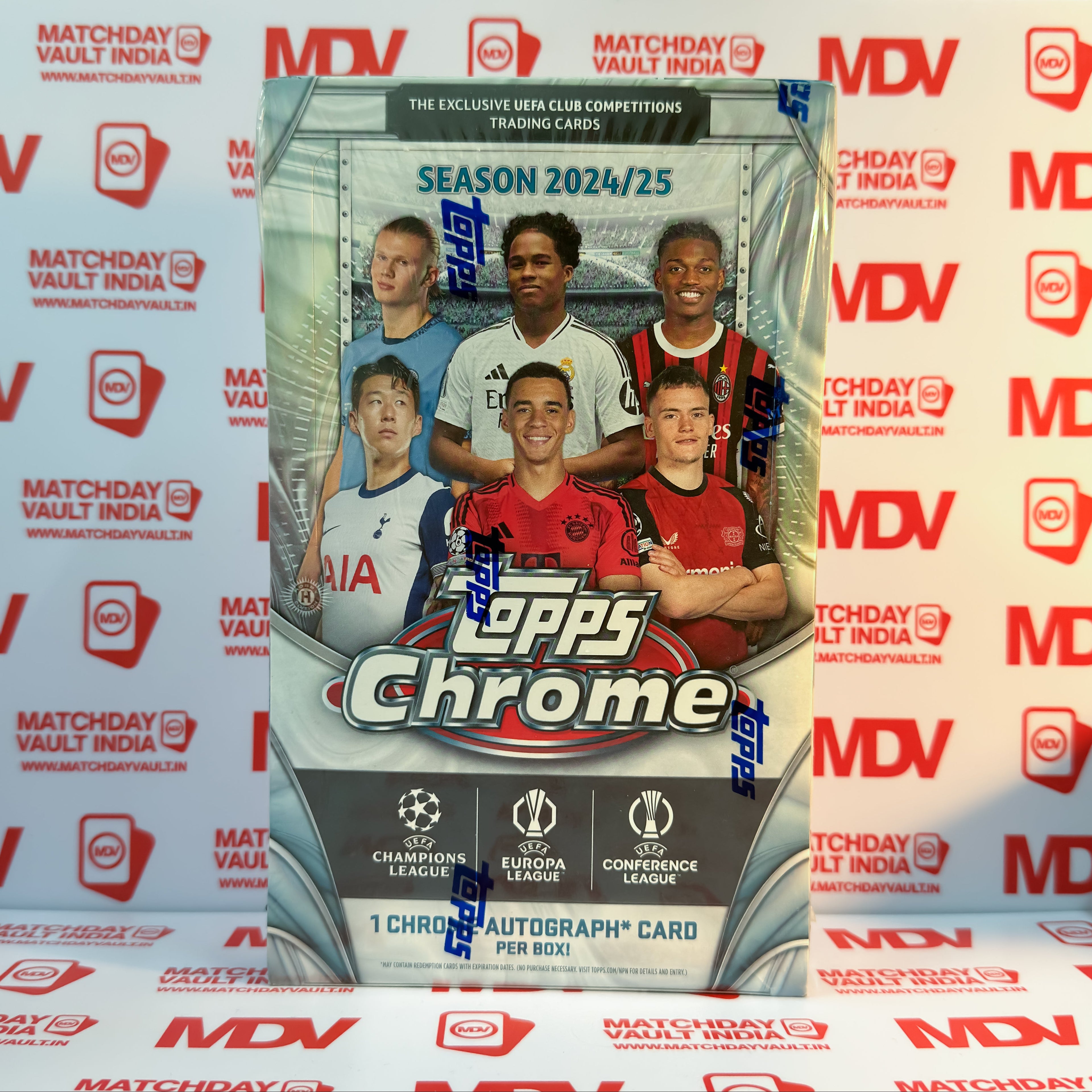 Topps Chrome UCC Hobby Box India