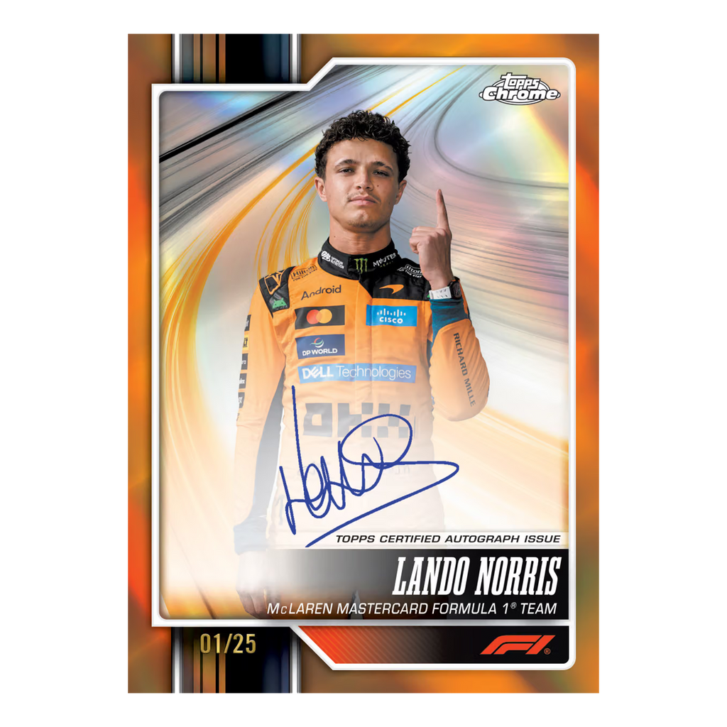 (PRE ORDER) Topps Chrome Formula 1 2026 - Mega Box