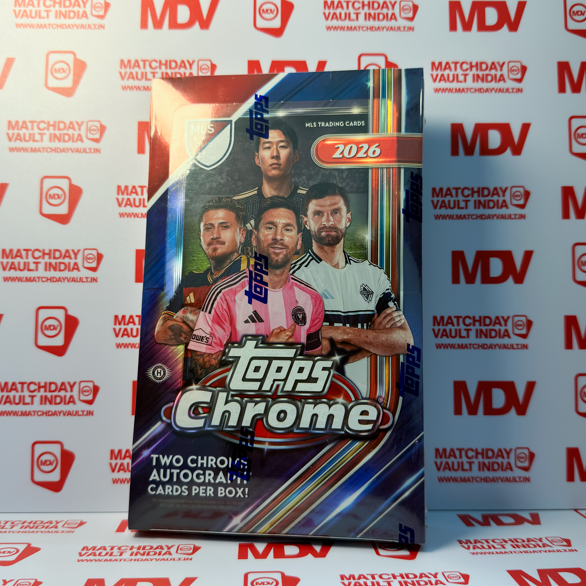 Topps Chrome MLS 2026 Hobby Box (Sealed Box)