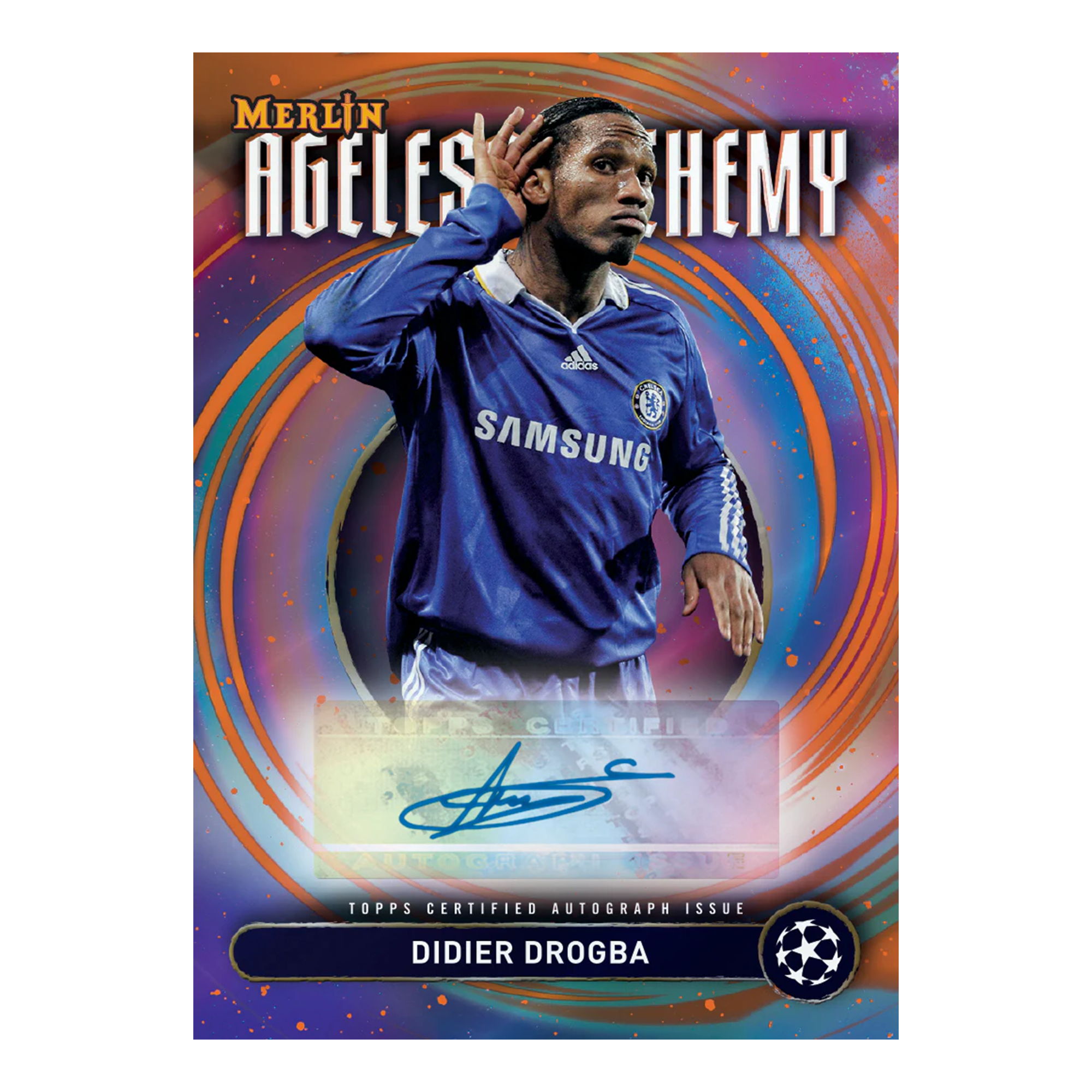 2024/25 Topps Merlin UCC Soccer 7-Pack Blaster Box (Sealed Box)