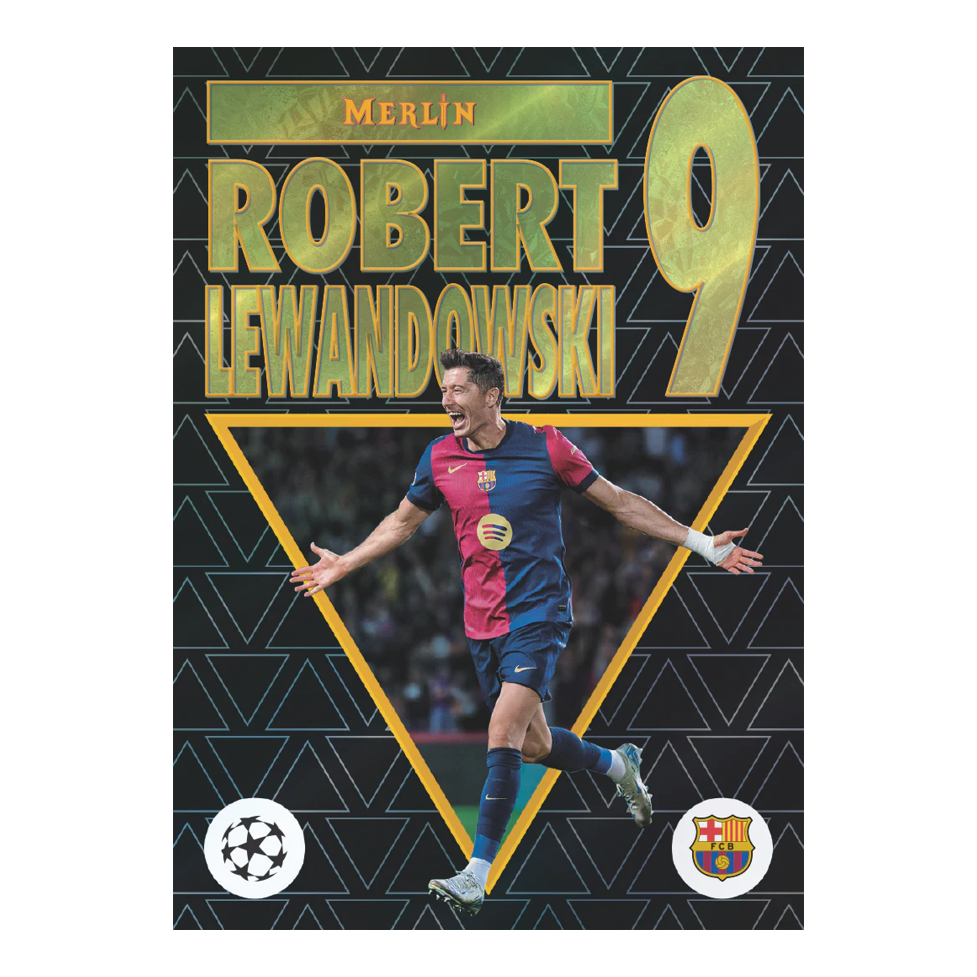 2024/25 Topps Merlin UCC Soccer 7-Pack Blaster Box (Sealed Box)