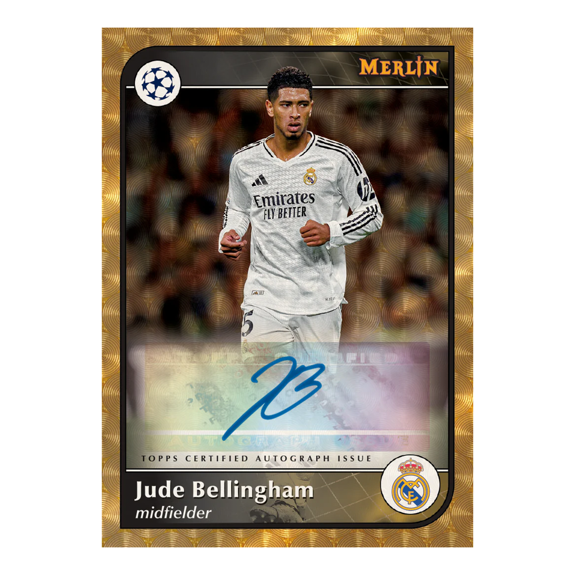 2024/25 Topps Merlin UCC Soccer 7-Pack Blaster Box (Sealed Box)