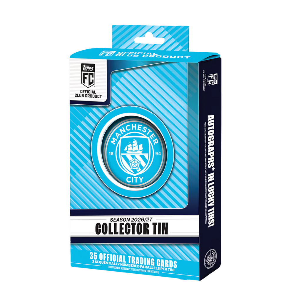 Topps Collector Tin Manchester City 2026/27