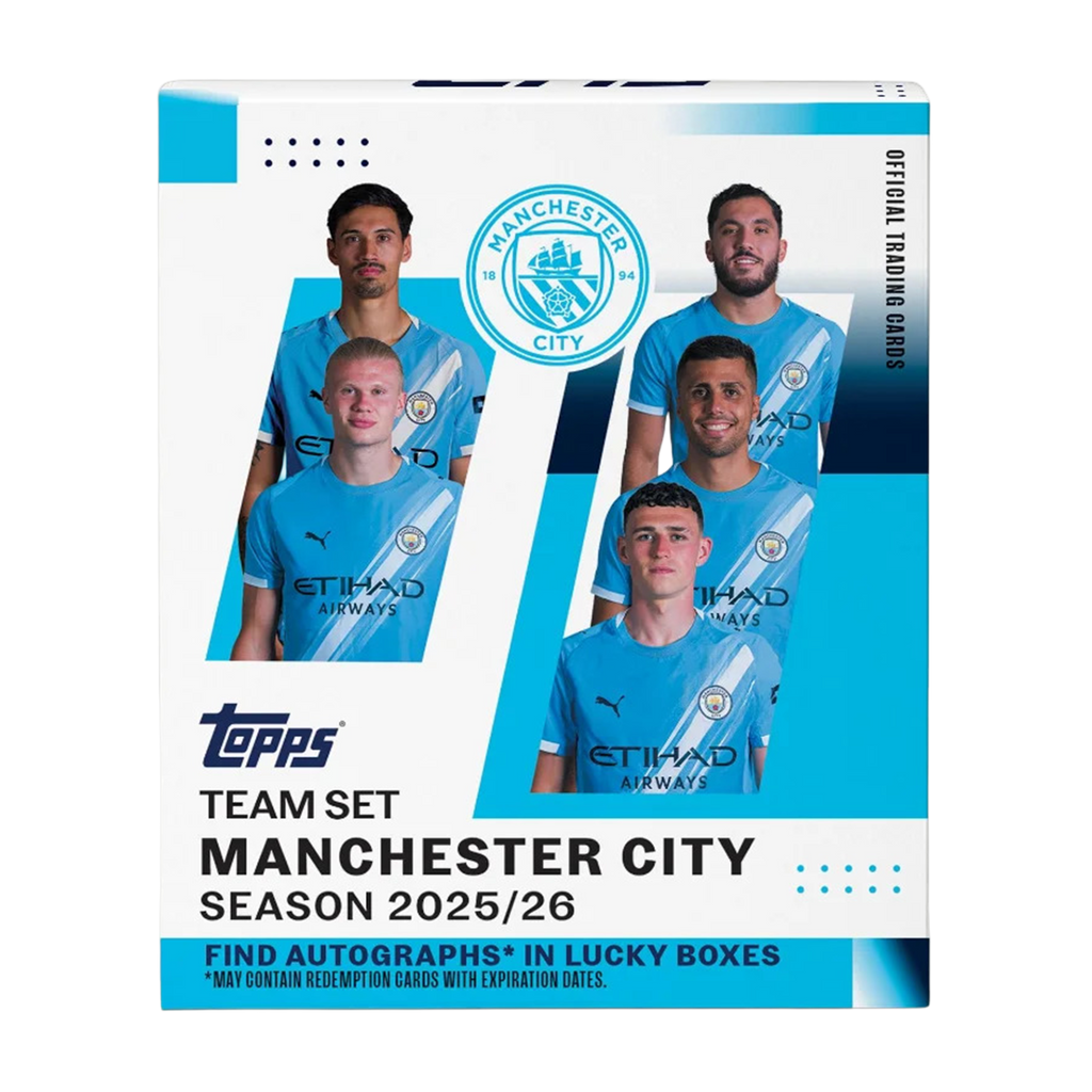 Topps Manchester City 2025/26 Team Set (Sealed Box)