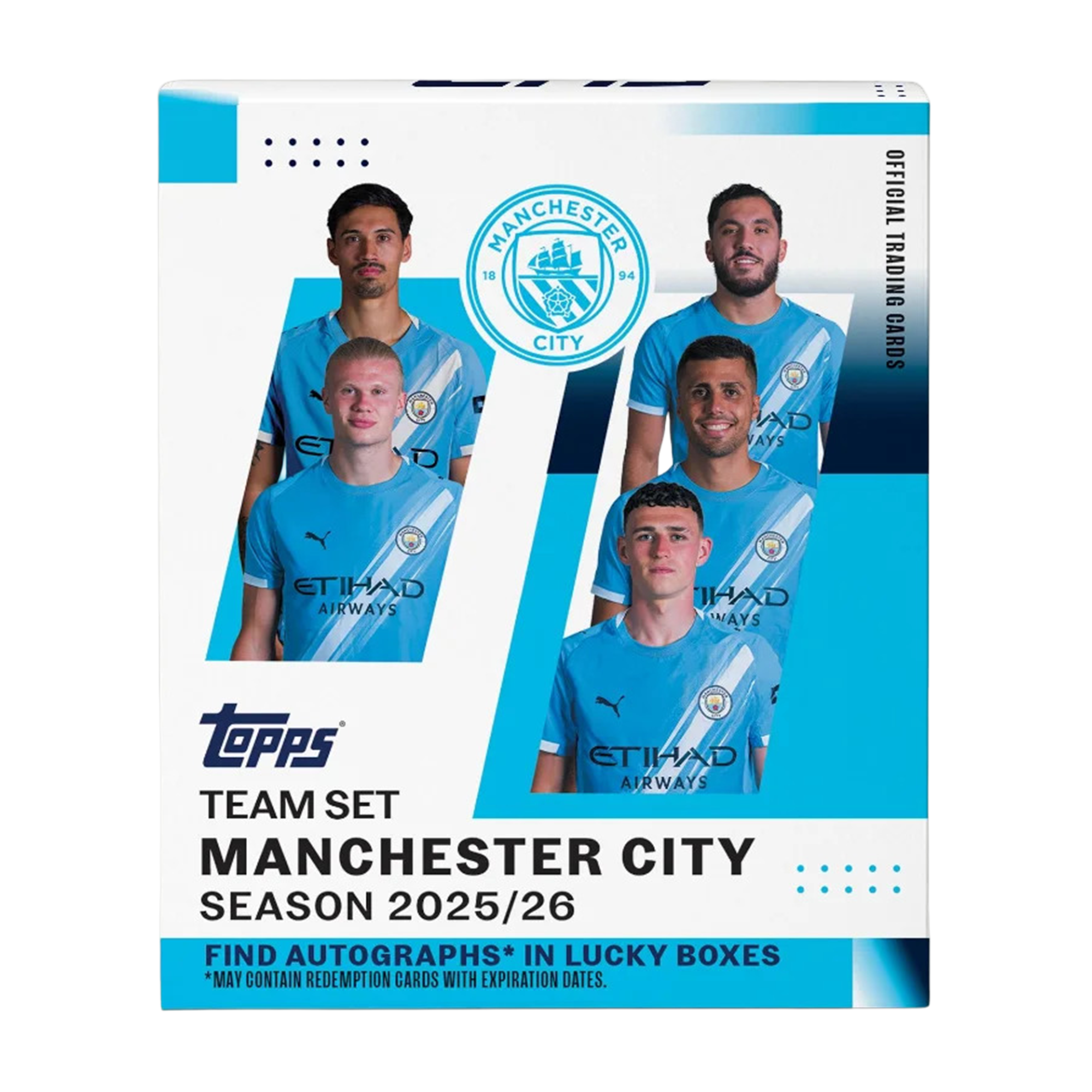 Topps Manchester City 2025/26 Team Set (Sealed Box)