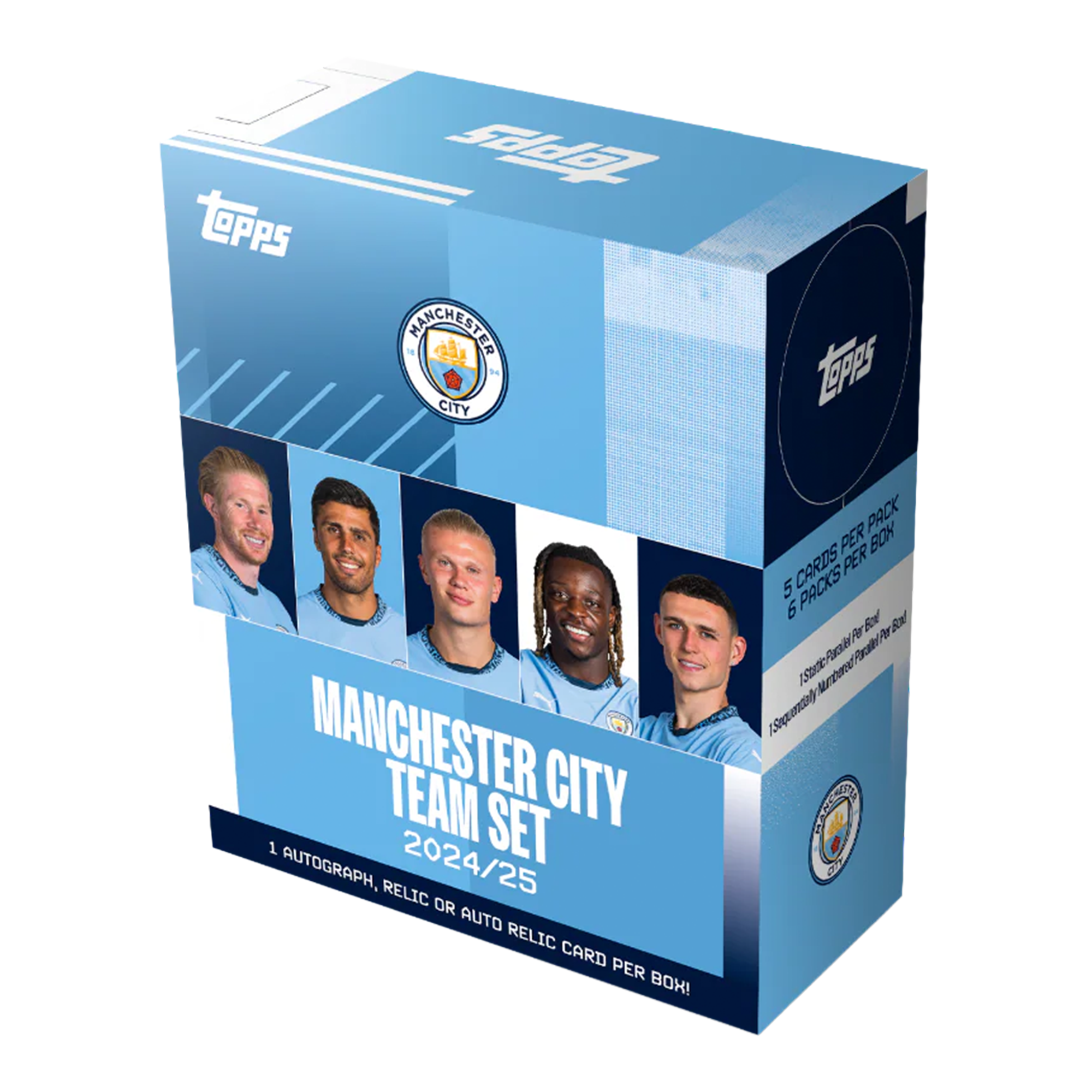 Topps Manchester City 2024/25 Team Set (Sealed Box)