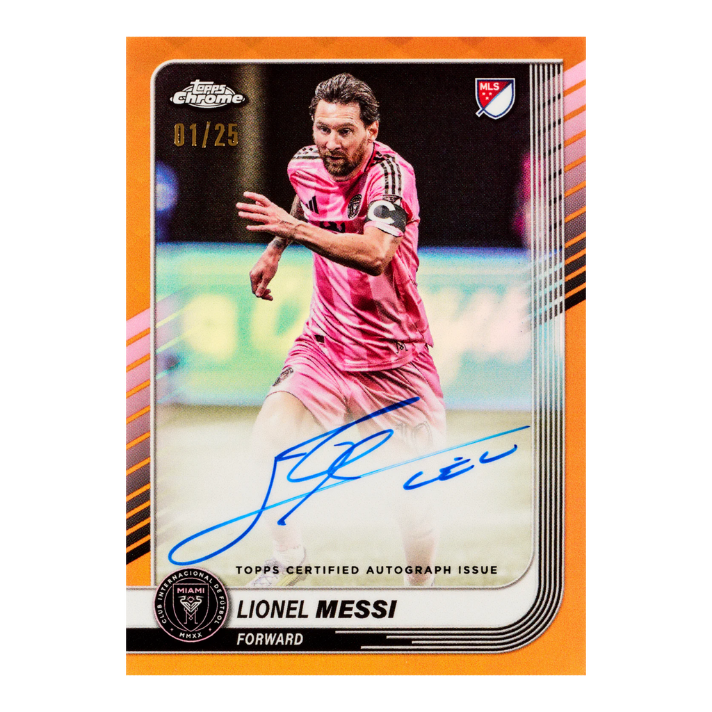Topps Chrome MLS 2025 Value Box (Sealed Box)