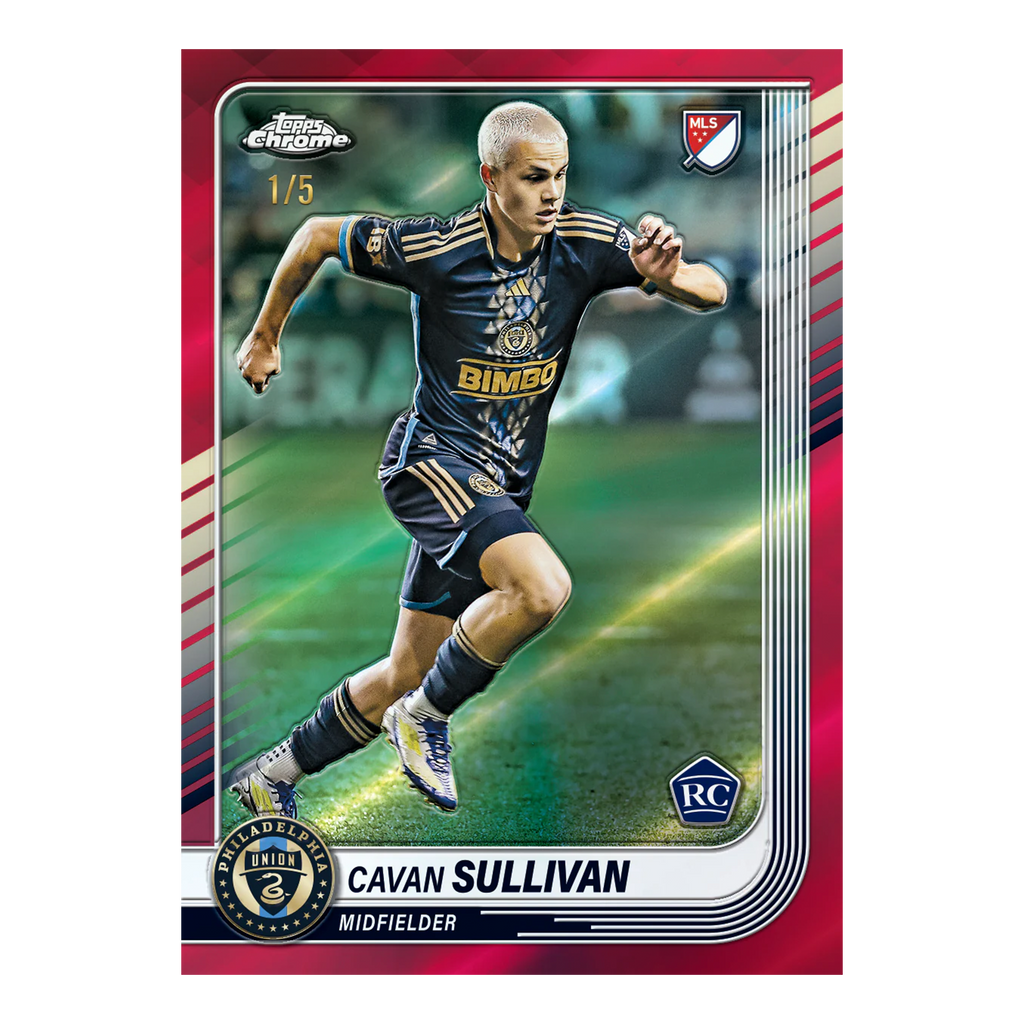 Topps Chrome MLS 2025 Value Box (Sealed Box)