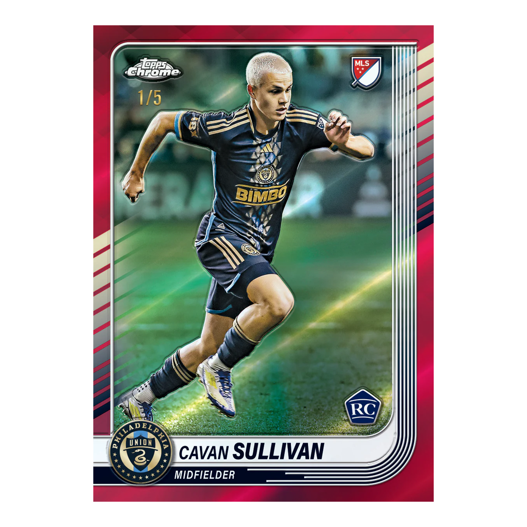 Topps Chrome MLS 2025 Hobby Box (Sealed Box)