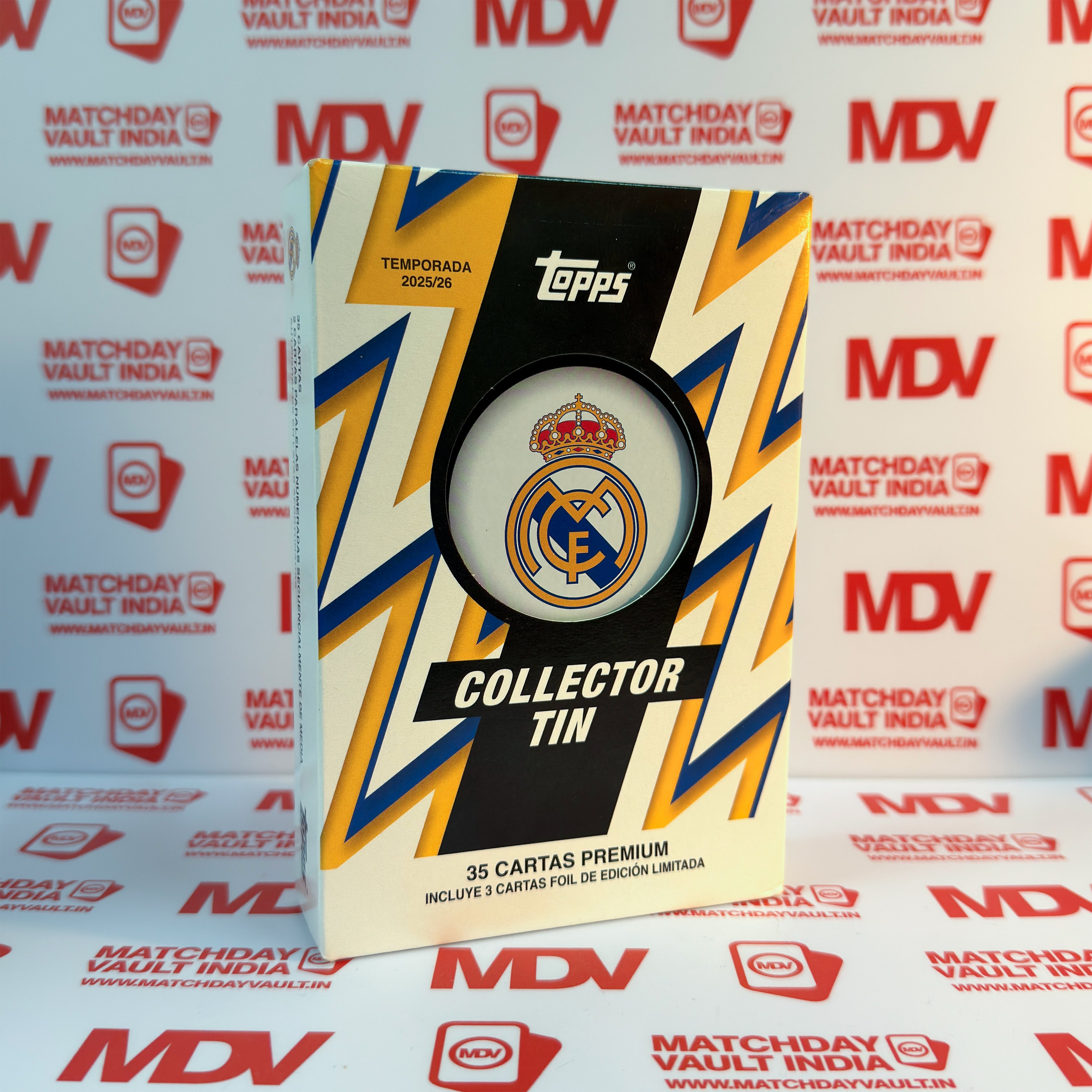 Topps Real Madrid Collector Tin India