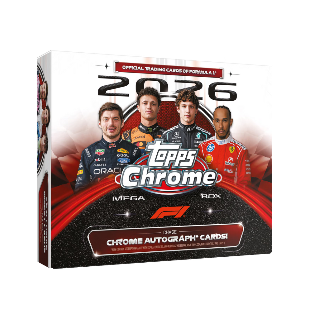 (PRE ORDER) Topps Chrome Formula 1 2026 - Mega Box