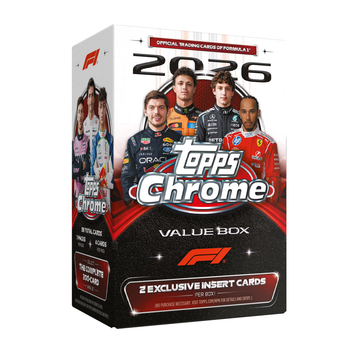 (PRE ORDER) Topps Chrome Formula 1 2026 - Value Box